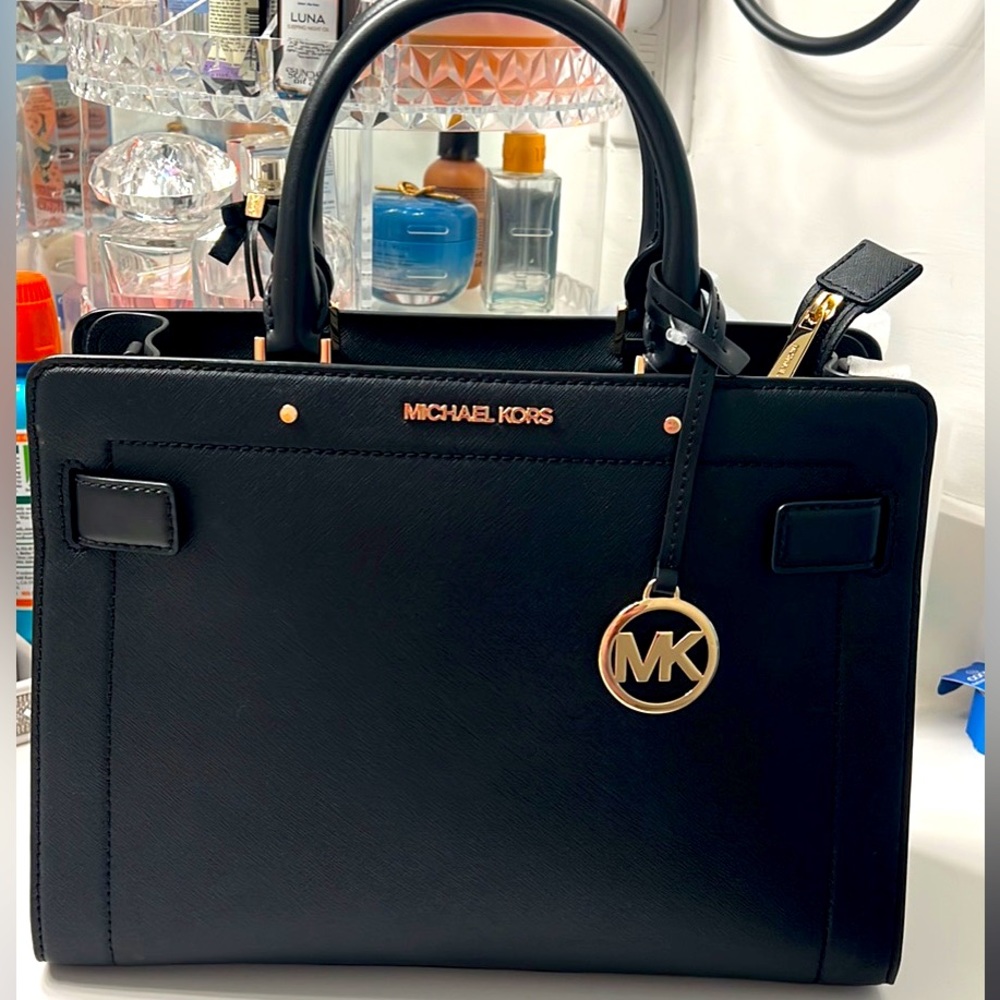 Michael Kors Raine Satchel / Saffiano Leather